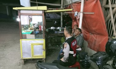 Jaga Situasi Kamtibmas, Unit Samapta Polsek Cireunghas Laksanakan Patroli Malam