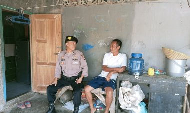 Kanit Samapta Polsek Cireunghas Polres Sukabumi Kota,Rutin Laksanakan Sambang Kepada Warga