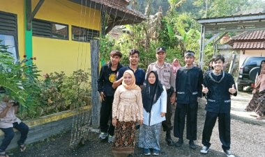 Tanamkan Sadar Kamtibmas,Polsek Cireunghas Polres Sukabumi Kota Lakukan Patroli Dialogis