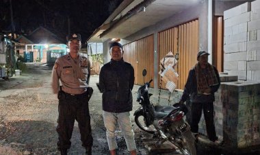 Wujudkan Siskamtibmas Yang Kondusif,Polsek Cireunghas Polres Sukabumi Kota Gencar Laksanakan Patroli Malam