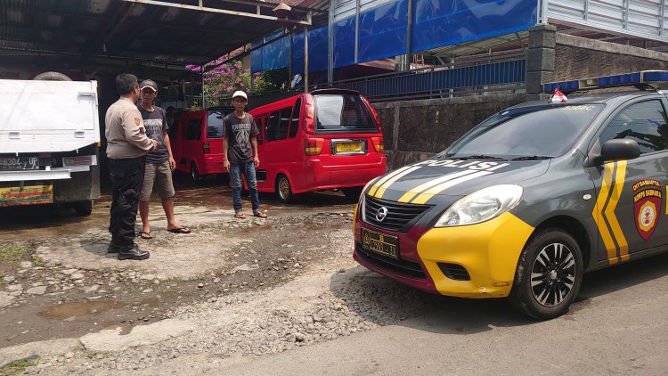 Polsek Sukabumi Lakukan Patroli Dialogis Sampaikan Pesan Pesan Kamtibmas