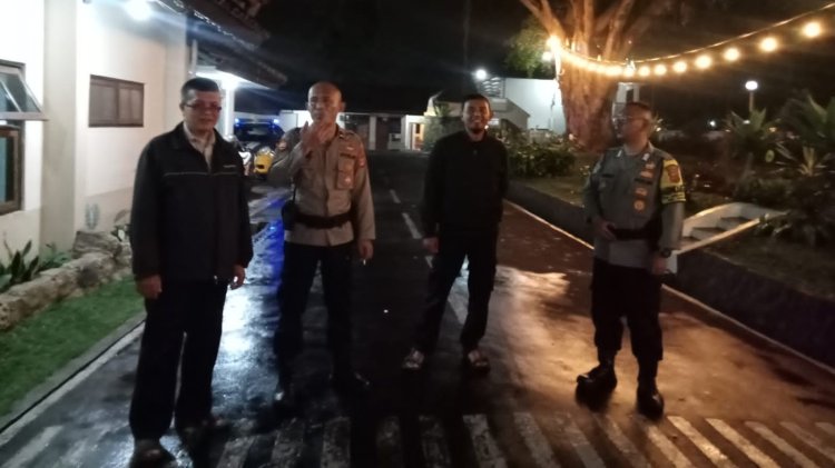 Polsek Sukabumi Melakukan Patroli Pantau Penginapan