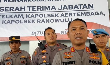 Kapolres Pimpin Pelantikan dan Sertijab, Ini Nama-Nama Pejabat Baru di Polres Bitung