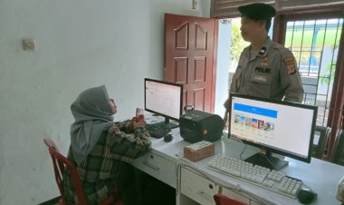 Pererat Silaturahmi,Unit Samapta Polsek Cireunghas Laksanakan Patroli Dialogis