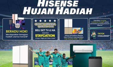 Hisense Luncurkan Promo Deals That Go Beyond - 'Hisense Hujan Hadiah' Sampai Akhir Desember 2023