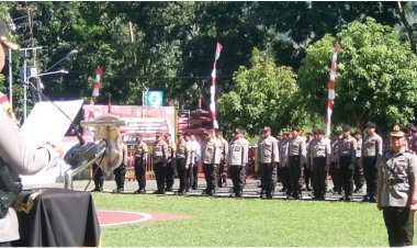 Sertijab PJU Polres Minut, Kapolres : Embanlah Jabatan dengan Penuh Tanggung Jawab