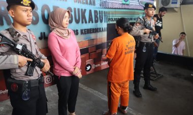 Aniaya Korban Hingga Meninggal Dunia,IRT Di Sukabumi Diamankan Polisi