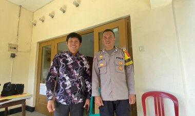Polsek Cireunghas Gelar Pengamanan lbadah Minggu Di Gereja