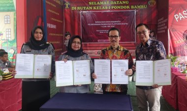 Rutan Pondok Bambu Luncurkan Aplikasi ICU Bareng Masterdata dan APTIKNAS
