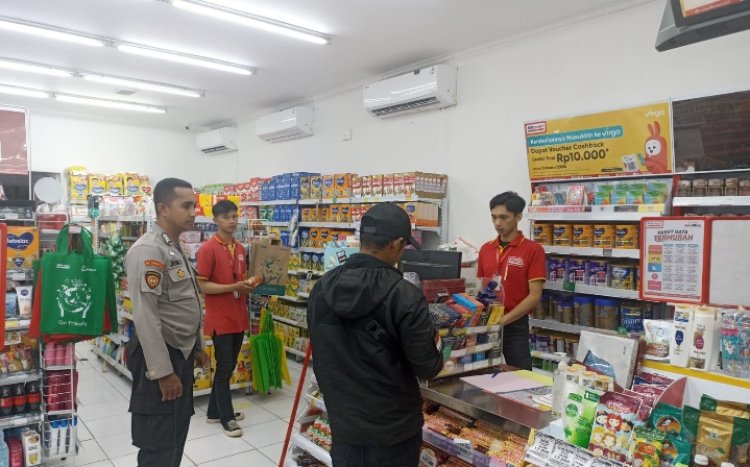 Warga Harus Aman Dan Nyaman,Polsek Cireunghas Tingkatkan Patroli Mini Market