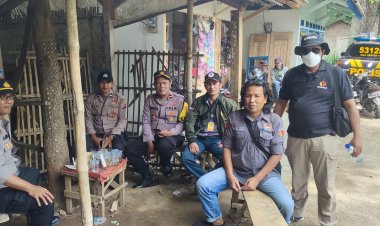 Polsek Cireunghas Laksanakan Pengamanan Kampanye Caleg DPR-RI