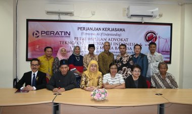 PERATIN dan UMIBA Sepakat Jalin Kerjasama Bidang Hukum Teknologi Informasi