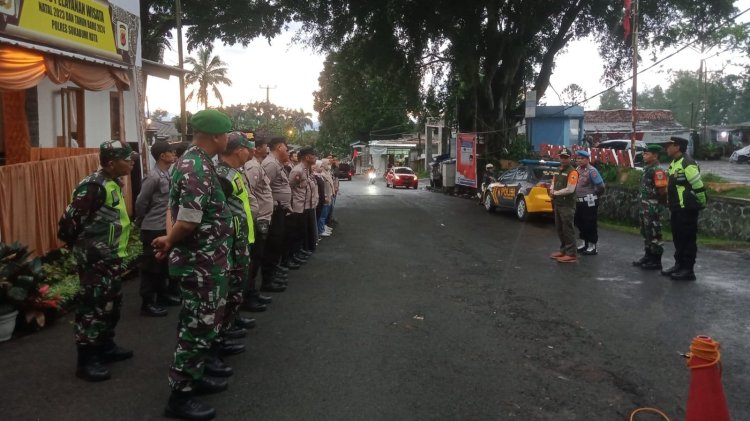 Forkopimcam Kecamatan Sukabumi Apel Gelar Pasukan