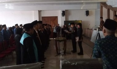 Penyegaran OPD, Bupati Kaur Lakukan Mutasi Besar - Besaran