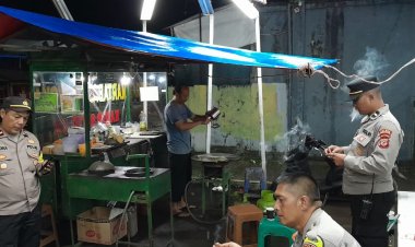 Polsek Cireunghas Polres Sukabumi Kota,Gelar Patroli KRYD Akhir Pekan