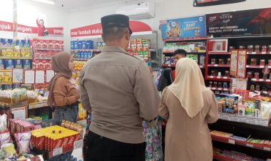 Cegah Kejahatan Perbankan,Polsek  Cireunghas Tingkatkan Patroli