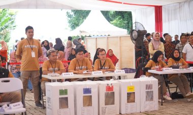 Forkopimda Kota Sukabumi Hadiri Simulasi Pemilu 2024