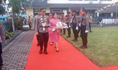 Sertijab Kapolres Bitung, AKBP Albert Zai : Jaga Solidaritas dan Kebersamaan