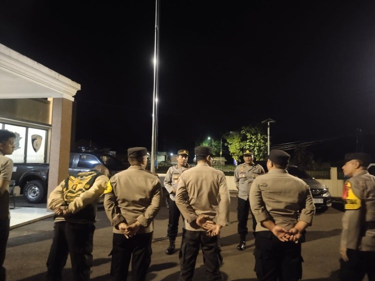 Wujudkan Wilayah Kondusif, Polsek Cireunghas Gencar Laksanakan Patroli KRYD