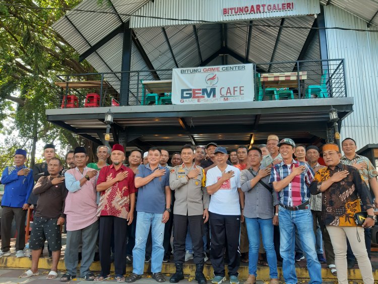 Kunjungi Bitung, Kapolda Sulut Ajak Warga Jaga Kamtibmas Jelang Pemilu