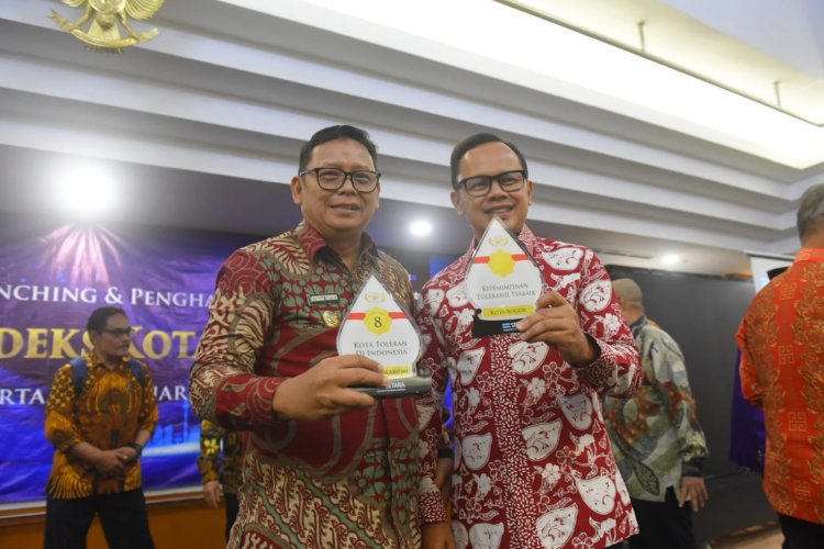 Kota Sukabumi Peroleh Penghargaan Kota Toleran