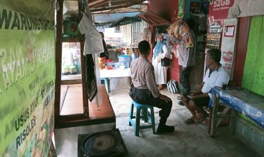 Melalui Patroli Dialogis,Polsek Cireunghas Jaga Kondusifitas Jelang Pemilu 2024