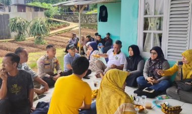 Polsek Baros, Gelar Progam Minggu Kasih Untuk Kamtibmas