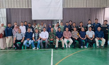Kapolsek Citamiang Hadiri Rapat Koordinasi Pendistribusian Logistik Pemilu Tahun 2024