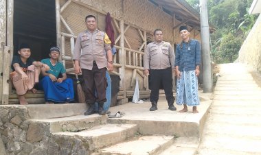 Jelang Pemilu Bhabinkamtibmas Polres Sukabumi Kota, Tingkatkan Sambang Pondok Pesantren