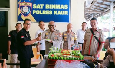 Ini Surprise Hari Pers Nasional Dari Polres Kaur