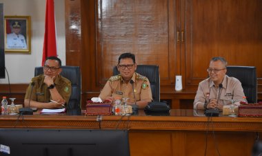 PJ Walikota Sukabumi Pimpin Rapat Rakorwil Pemilu 2024