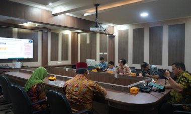 PJ Walikota Sukabumi Pimpin Rakor Dwimingguan Pengendalian Iflasi Daerah