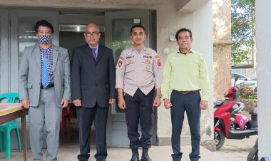 Melalui Minggu Kasih Untuk Kamtibmas, Polsek Cireunghas Wujudkan Kondusifitas Ibadat di Gereja