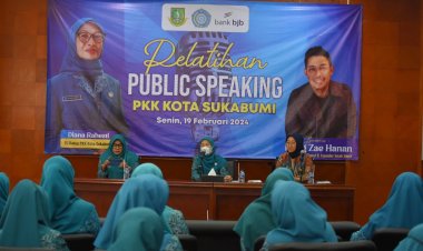 PJ Ketua Tim Penggerak PKK Kota Sukabumi Hadiri Pelatihan Public Speaking