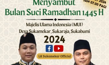 MUI Desa Sukamekar Bersama Stakeholder  Rapat Persiapan Tabligh Akbar Peringatan Isra mi'raj