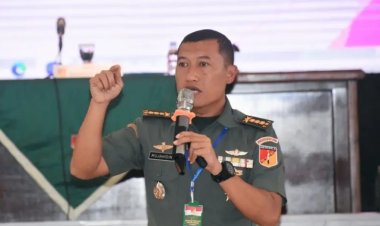 Kodam XIII/Merdeka Gelar Rakernis, Kapendam Sampaikan Materi Public Speaking
