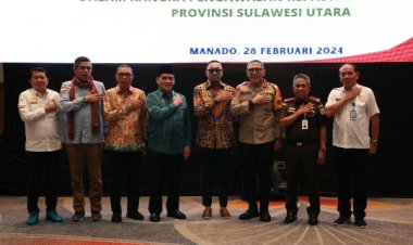 Kunjungi Sulut, Komisi III DPR RI Apresiasi Pemilu Berjalan Aman, Damai dan Lancar