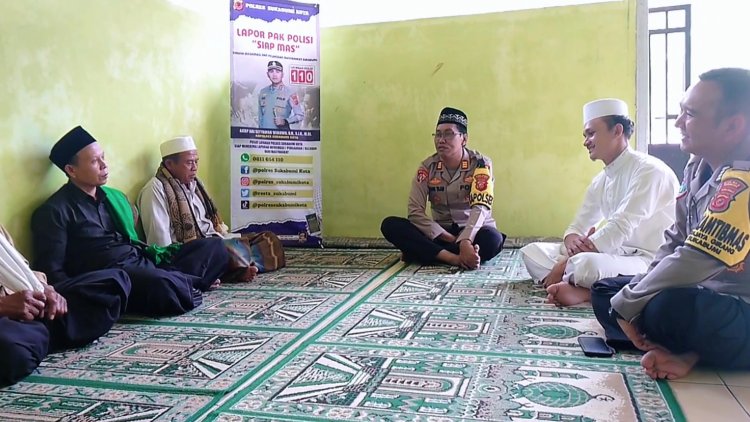 Jelang Pemilu Polsek Sukabumi Melaksanakan Ngariung Sareng