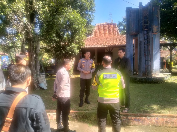 Kapolres Sukabumi Kota Bersama Pejabat utama Tinjau Bulog Persiapan Kunjungan RI 1