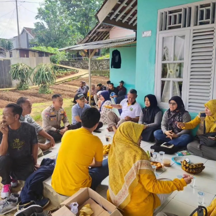 Polsek Baros, Gelar Progam Minggu Kasih Untuk Kamtibmas