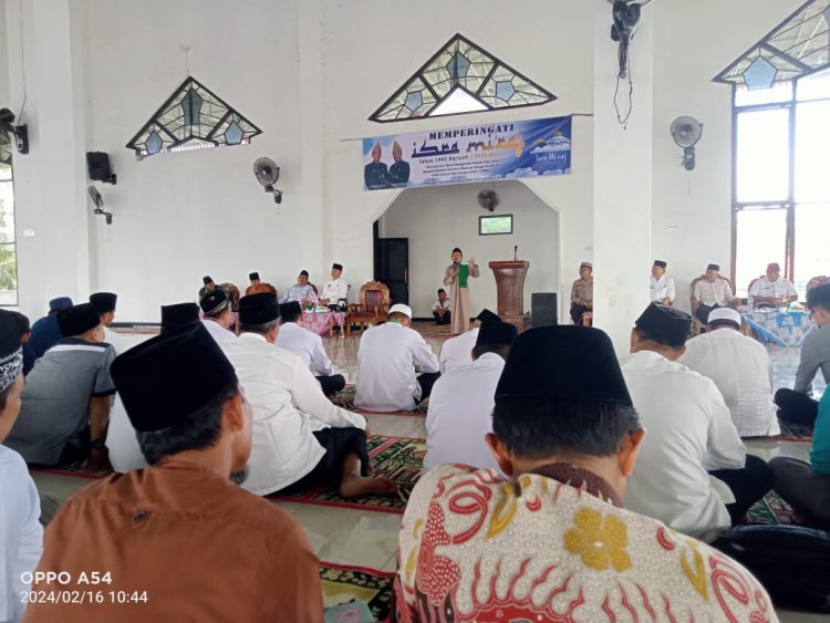 Gelar Peringatan Israj Mi'raj, Ini Pesan Bupati Kaur