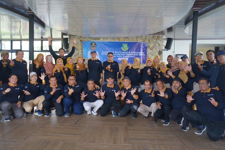 Silaturahmi Memperkuat Sinergi Sekretaris SKPD Kota Sukabumi