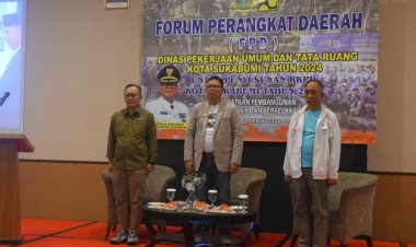 Dinas PUTR Kota Sukabumi Gelar Forum  FPD Penyusunan Renja Perangkat Daerah (RKPD) Tahun 2025