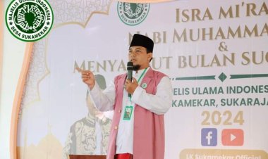 Peringatan Isra Mi'raj dan Menyambut Bulan Suci Ramadhan 1445 H di Desa Sukamekar Sukses dan Khidmat