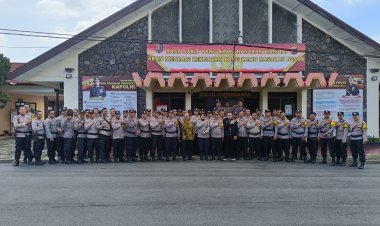 Polisi Sukabumi, Sosialisasikan Citizen Jurnalism Kepada Bhabinkamtibmas Polres Banyumas