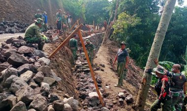 Satgas TMMD Ke-119 Kodim 1623/Karangasem Buka Jalan Desa Selumbung, Potensi Objek Wisata Masa Depan