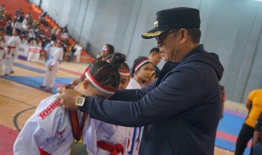 Kejuaraan Sukabumi Karate Championship 2024 Piala Pj. Wali Kota Mempertandingkan Kelas Open dan Festival