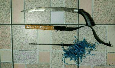 Bawa Panah Wayer, RP Diringkus Tim Tarsius Presisi Polres Bitung