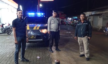 Polsek Kebonpedes Laksanakan Patroli KRYD, Antisipasi Kejahatan Malam Hari