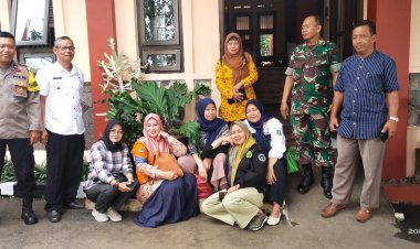 Sinergitas TNI - Polri Berikan Rasa Aman, Bhabinkamtibmas dan Babinsa Laksanakan Silaturahmi